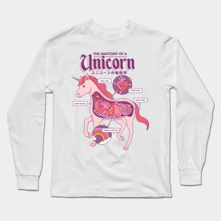 The Anatomy of a Unicorn Long Sleeve T-Shirt